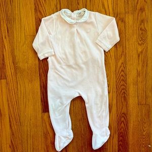 Cyrillus Paris velour onesie